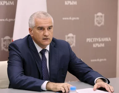 Miniatura: Płonie skład amunicji na Krymie....