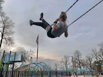 Javits Park, p&oacute;łnocny Manhattan, ca. 29 marca 2020