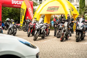 Wiosna z Ducati Włoskie motocykle w dniach 18-20 maja zdominowały świętokrzyskie drogi