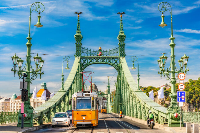 Most Wolności w Budapeszcie