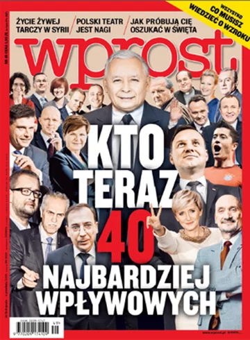 Okładka tygodnika Wprost nr 49/2015 (1714)