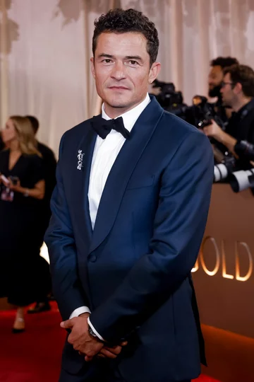 Orlando Bloom na rozdaniu Złotych Globów 2026 