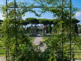 Miniatura: Piękne miejsce w Rzymie zaprasza turystów....