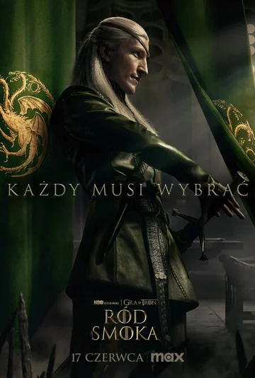 Plakat z 2. sezonu serialu „Ród Smoka” 