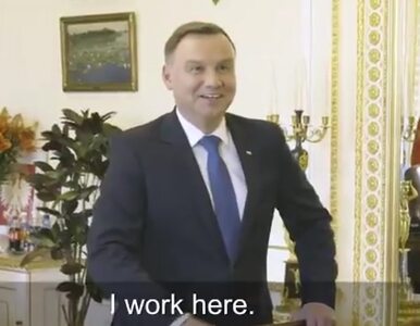 Miniatura: Andrzej Duda z turystami na herbacie....