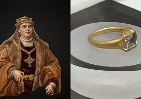 Miniatura: Po 86 latach pierścień Zygmunta Starego...