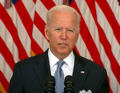 Miniatura: Joe Biden: W Afganistanie poddali się...