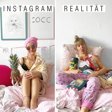 Instagram vs. rzeczywistość 