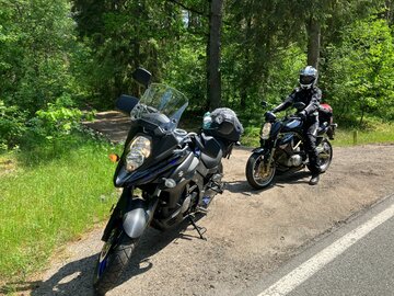 Weekend na&nbsp;motocyklu (Mazury)