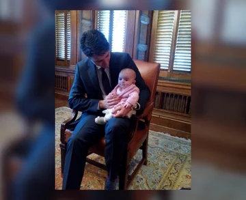 Spotkanie Joshua Boyle'a i Caitlan Coleman z Justinem Trudeau 