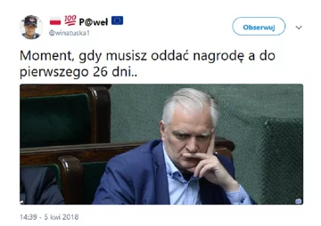 Ministrowie oddadzą premie - mem 