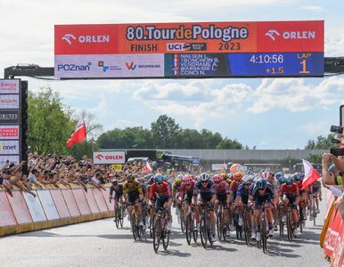Miniatura: W Tour de Pologne kolarze walczyli nie...