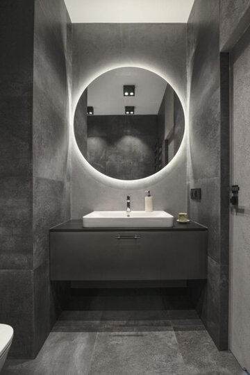 Minimalistyczne mieszkanie pod&nbsp;Warszawą, proj. Decoroom