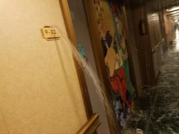 Powódź na statku Carnival Dream 