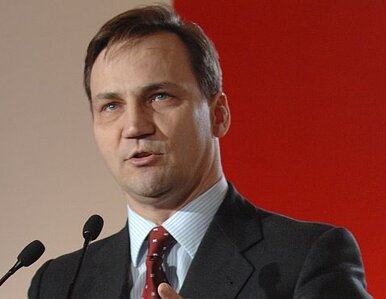 Miniatura: Sikorski opuścił konferencję. "Proszę o...