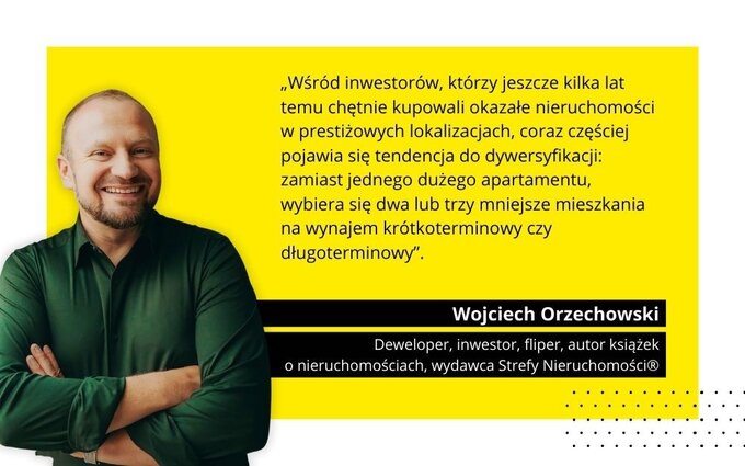 Wojciech Orzechowski, deweloper, inwestor, fliper, autor książek o nieruchomościach, wydawca Strefy Nieruchomości®