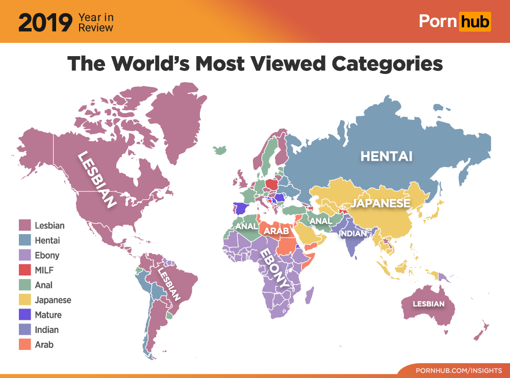 Najczęściej wyszukiwane kategorie na świecie 