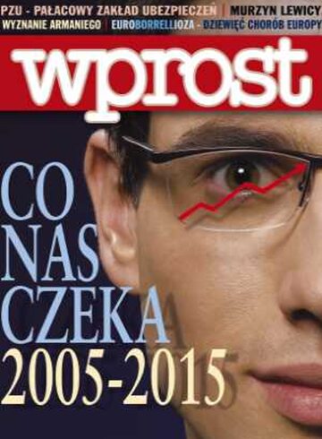 Okładka tygodnika Wprost nr 2/2005 (1154)