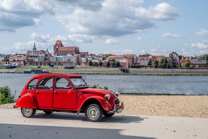 Zlot Citroena w Toruniu