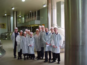 Słuczacze MBA w Coors Brewery (Wielka Brytania) w ramach Company Study Tour