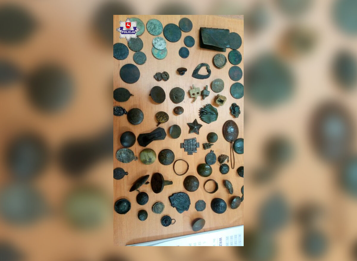 Policjanci zabezpieczyli u 53-latka ponad 1,5 tys. zabytkowych monet 