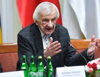 Miniatura: Terlecki ostro o proteście...