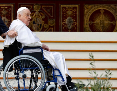 Miniatura: Tak czuje się papież Franciszek. Watykan...
