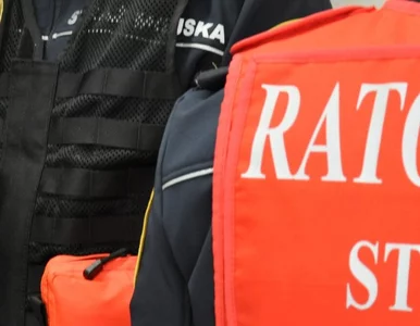 Miniatura: Mężczyzna podbiegł do strażników...