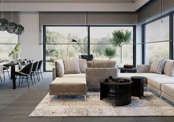 Dom z basenem, proj. Mikołajska Studio 