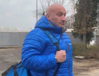 Miniatura: Niebieska kurtka Marcina Najmana robi...