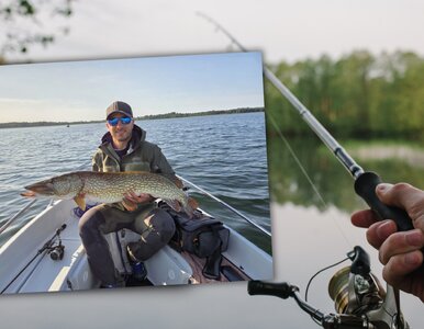 Miniatura: Polak złowił rekordowego szczupaka....