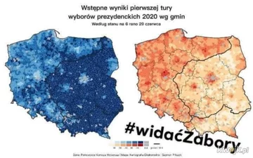 Mem po ogłoszeniu wyników wyborów prezydenckich 