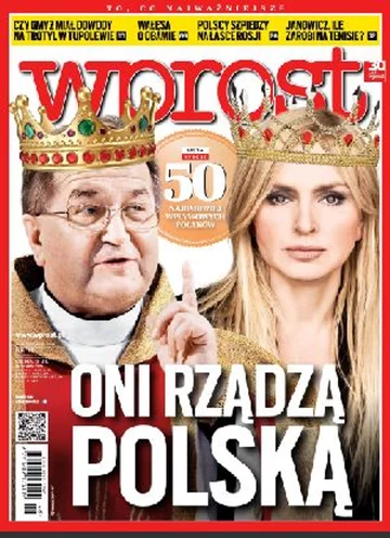 Okładka tygodnika Wprost nr 46/2012 (1552)