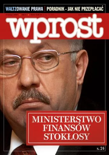 Okładka tygodnika Wprost nr 5/2007 (1258)