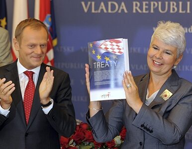 Miniatura: Premier Donald Tusk przekazał Chorwatom...
