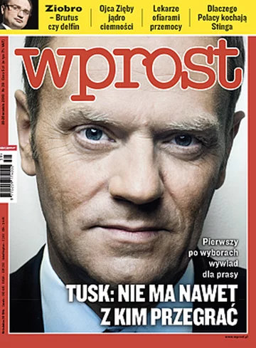 Okładka tygodnika Wprost nr 39/2010 (1442)