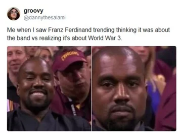 Reakcja na Twitterze na trendującą „trzecią wojnę światową” 