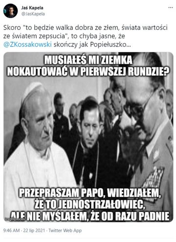 Tweet Jasia Kapeli