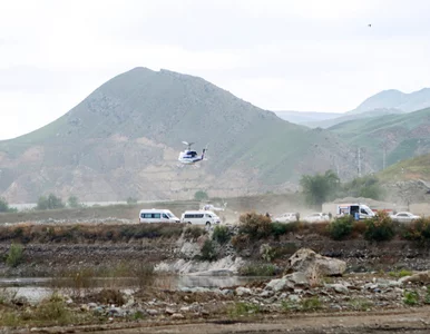 Miniatura: Helikopter z prezydentem Iranu rozbił się...