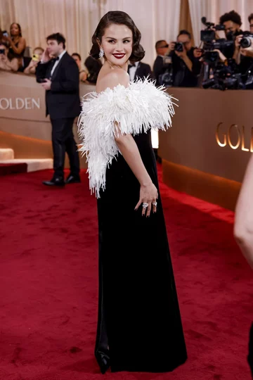 Selena Gomez na rozdaniu Złotych Globów 2026 