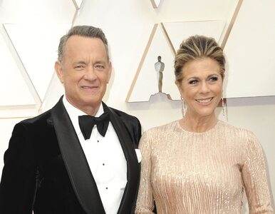 Miniatura: Tom Hanks i jego żona maja koronawirusa....