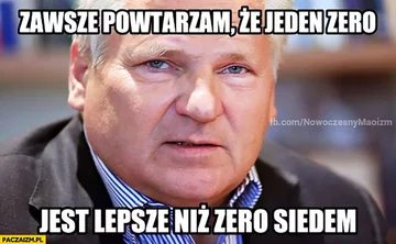 Mem z Aleksandrem Kwaśniewskim 