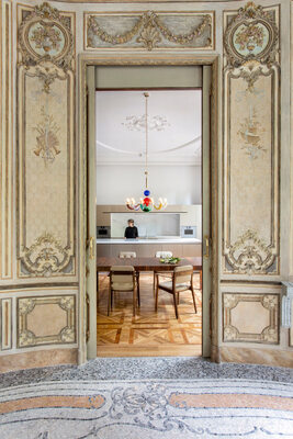 Miniatura: Loft w pałacu, projekt Estudio Vilablanch...