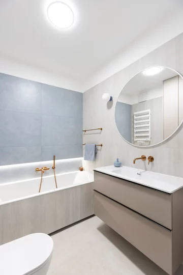 Mieszkanie dla rodziny 2+1, projekt i nadzór nad realizacją: Joanna Lemka-Wójcik, jlw studio 