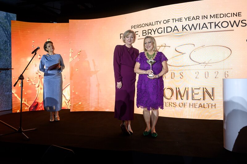 Jolanta Kloc i&nbsp;prof. Brygida Kwiatkowska