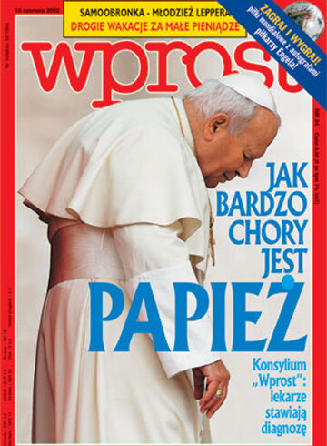Okładka tygodnika Wprost nr 24/2002 (1020)