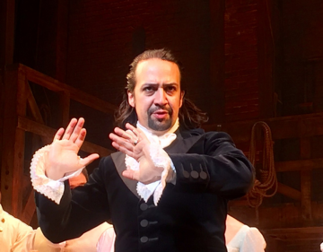 Lin-Manuel Miranda jako Hamilton