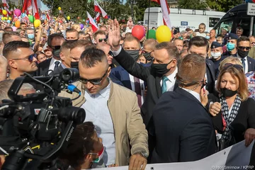 Andrzej Duda na Marszu dla Życia i Rodziny 