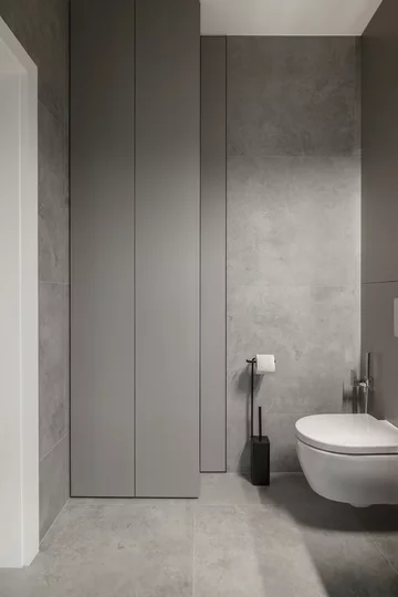 Dom z kobaltową sofą 