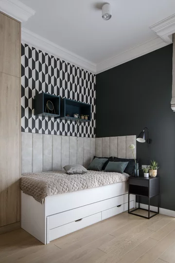 Hamptons w wielkim mieście, proj. MIKOŁAJSKA studio 